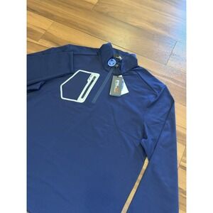 RLX Ralph Lauren 1/4 Zip Luxury Performance Pullover Navy NWT Men's Size Large L